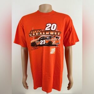 Winners Circle Tony Stewart #20 Home Depot NASCAR T-Shirt, Men's Size Large